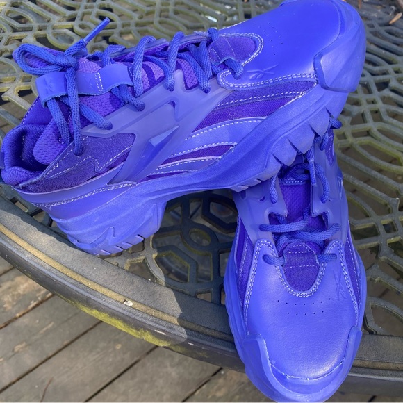 Vibrant Purple Cardi B Reebok Sneakers - Picture 1 of 6